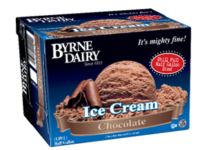 Recall : Byrne Dairy회사의 Mighty Fine Chocolate Ice Cream (Half Gallons) 리콜